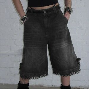 Destroy Lace Ribbon Jorts